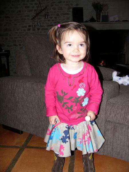 bottes et jupe tendances !!