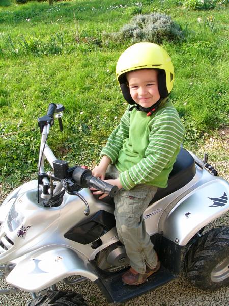 Paulin profite du temps printannier !