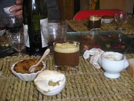 desserts en verrines