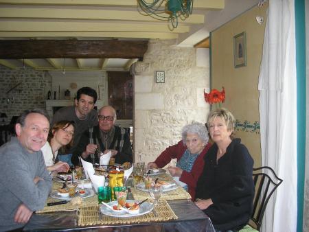 Anniversaire mamie Suzanne et Nat