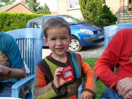 cadeau des 4 ans Aude et Gwendal