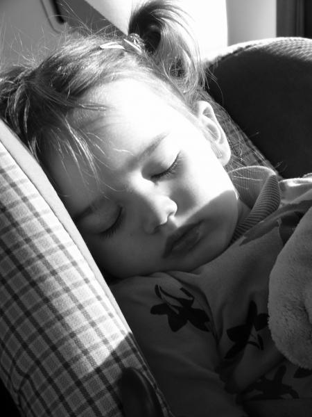 Pause dodo avant les visites !!