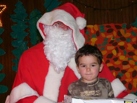 Le pere Noel en personne